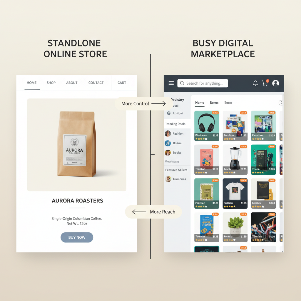 Toko Online Sendiri vs Marketplace: Mana yang Lebih Profit?